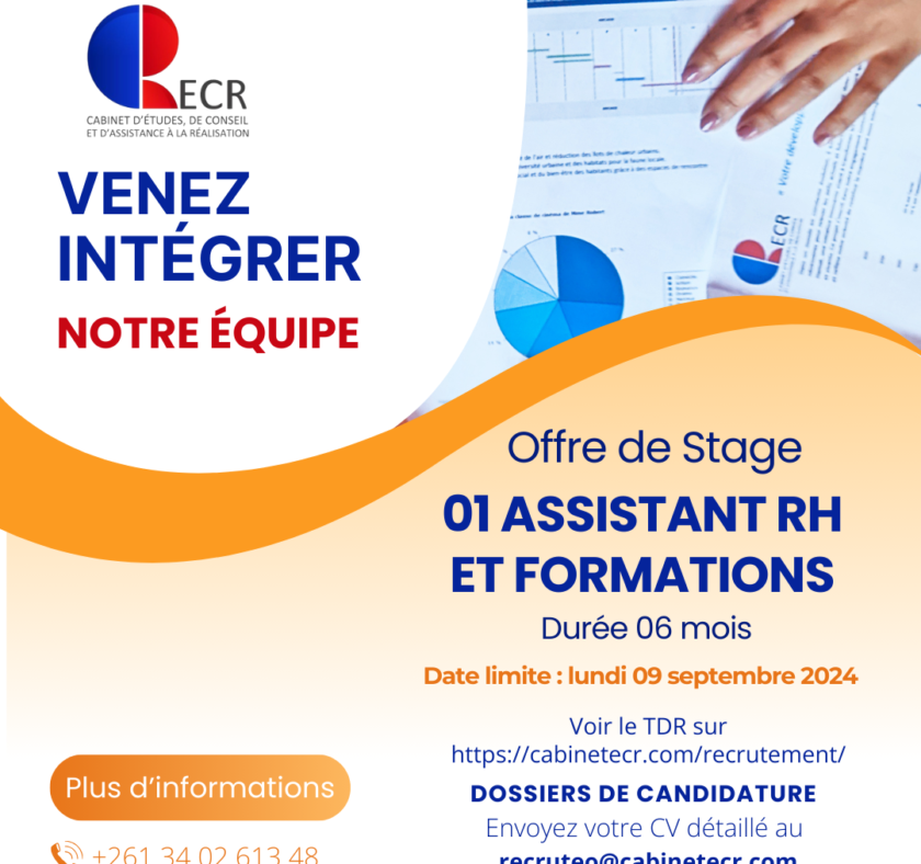 ANNONCE_Assistant RH et Formations