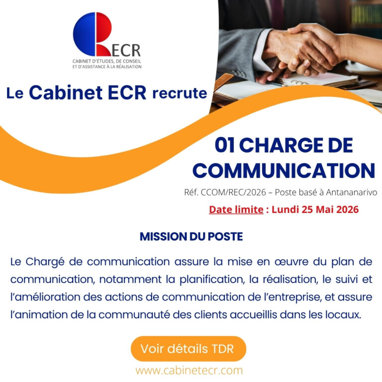 ECR_Chargé de communication